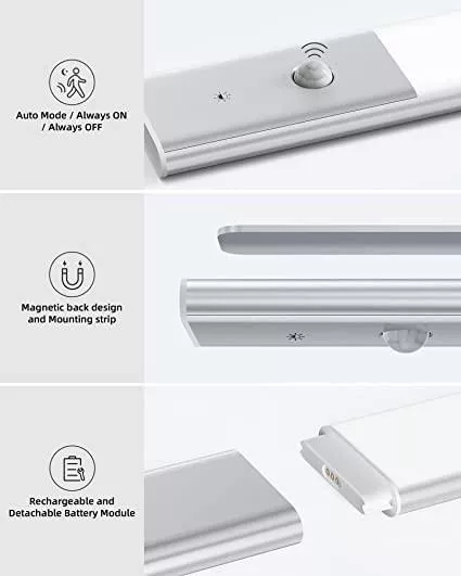 EZVALO several lamp split battery warm light 48cm (LY3-48) - фото 2