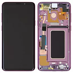 Дисплей Samsung Galaxy S9 Plus G965 з тачскріном і рамкою, сервісний оригінал, Purple - мініатюра 1