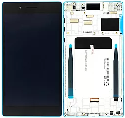 Дисплей для планшету Lenovo Tab 3 7 (TB3-730X) (188x97) з тачскріном і рамкою, Blue - фото Дисплей для планшету Lenovo Tab 3 7 (TB3-730X) (188x97) з тачскріном і рамкою, Blue