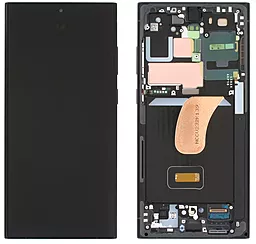 Дисплей Samsung Galaxy S23 Ultra S918 5G с тачскрином и рамкой, сервисный оригинал, Red - фото Дисплей Samsung Galaxy S23 Ultra S918 5G с тачскрином и рамкой, сервисный оригинал, Red