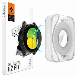 Защитное стекло Spigen для Galaxy Watch 5 / 4 (44mm) EZ FiT GLAS.tR (2шт), (AGL05339)