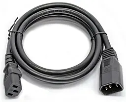 Кабель питания CEE 7/7 - C13 3x1.0mm 3m black (PC6063-3m) Kingda - фото Кабель питания CEE 7/7 - C13 3x1.0mm 3m black (PC6063-3m) Kingda