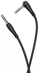 Аудіо кабель Hoco UPA14 AUX mini Jack 3.5mm M/M Cable 2 м black - мініатюра 2