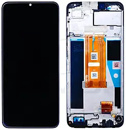 Дисплей Realme Note 60, Note 60x з тачскріном і рамкою, оригінал, Black - фото Дисплей Realme Note 60, Note 60x з тачскріном і рамкою, оригінал, Black