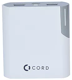 Повербанк Cord Standart Y10400 White-grey