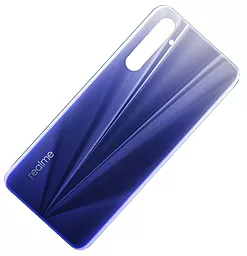 Задняя крышка корпуса Realme 6 Blue - миниатюра 2