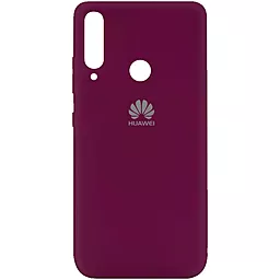 Чехол Epik Silicone Cover My Color Full Protective (A) Huawei Y6p  Marsala