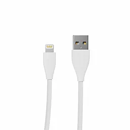 USB Кабель Maxxter Lightning 2.4А White (UB-L-USB-01W)
