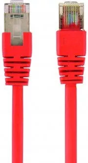 Патч-корд RJ-45 5м Cablexpert Cat. 6 UTP красный (PP6U-5M/R) - фото 3