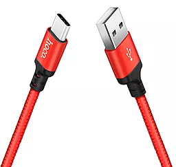 Кабель Hoco X14 Times Speed USB-A - Type-C 12w 2.4a 2м cable Red - миниатюра 4 Кабель Hoco X14 Times Speed USB-A - Type-C 12w 2.4a 2м cable Red - миниатюра 4