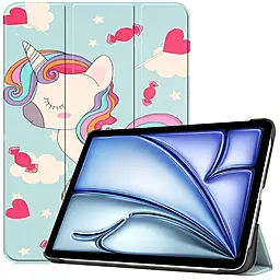 Чохол для планшету BeCover Smart Case для Apple iPad Air 13" M4 2026 Unicorn (715309) - фото Чохол для планшету BeCover Smart Case для Apple iPad Air 13" M4 2026 Unicorn (715309)