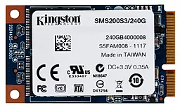 SSD Накопитель Kingston mS200 240 GB mSATA (SMS200S3/240G) - фото SSD Накопитель Kingston mS200 240 GB mSATA (SMS200S3/240G)
