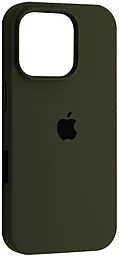 {"ru": "Чехол", "uk": "Чохол"} Silicone Case Full для Apple iPhone 16 Pro Virid