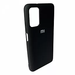 Чехол Silicone Case Full для Xiaomi Poco М3 Pro 5G Black