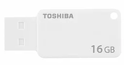 Флешка Toshiba 16 GB TransMemory U303 White (THN-U303W0160E4) - фото Флешка Toshiba 16 GB TransMemory U303 White (THN-U303W0160E4)