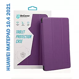 Чехол для планшета BeCover Smart Case для Huawei MatePad 10.4 2021 Purple (706481) - фото Чехол для планшета BeCover Smart Case для Huawei MatePad 10.4 2021 Purple (706481)