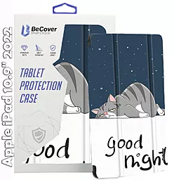 Чехол для планшета BeCover Smart Case для Apple iPad 10.2" 7 (2019), 8 (2020), 9 (2021) Good Night (709203) - фото Чехол для планшета BeCover Smart Case для Apple iPad 10.2" 7 (2019), 8 (2020), 9 (2021) Good Night (709203)