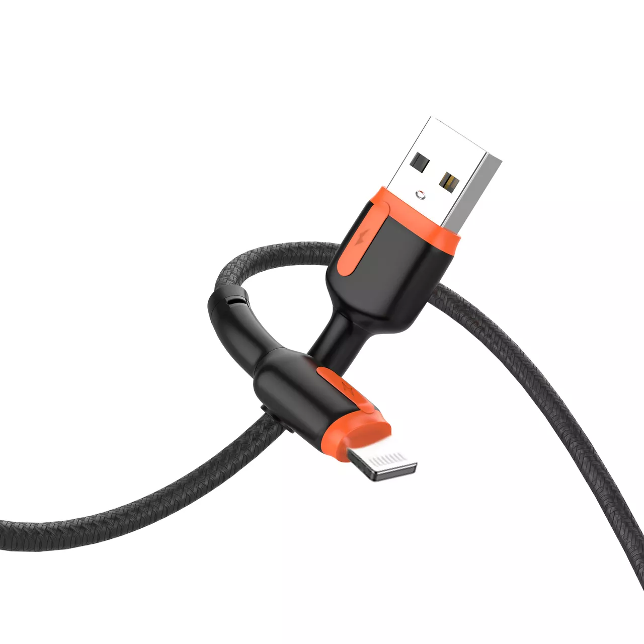 Кабель USB Powermax Alpha Type Lightning Cable Black (PWRMXAT2L) - фото 4