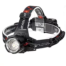 Налобный фонарик Bailong Police PLD-T115-2PM10-TG(white+green) (2x18650)