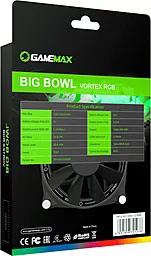 Система охлаждения GAMEMAX Big Bowl Vortex RGB Dual Ring (GMX-12-DBB) - миниатюра 10