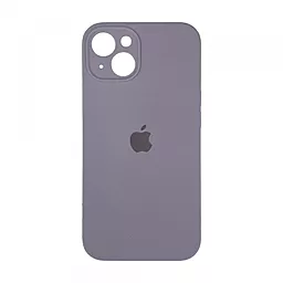 Чехол Silicone Case Full Camera for Apple IPhone 14 Plus lavander grey