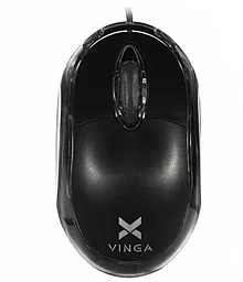 Компьютерная мышка Vinga MS201BK Black - фото Компьютерная мышка Vinga MS201BK Black