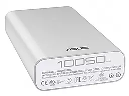 Повербанк Asus ZenPower 10050mAh (EU) Silver (90AC00P0-BBT027) - мініатюра 3