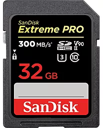 Карта пам'яті SanDisk SDHC Extreme Pro 32GB UHS-II U3 V90 Class 10 (SDSDXDK-032G-GN4IN)