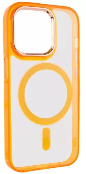 Чехол Epik Iris with MagSafe для Apple iPhone 13 Pro Orange - фото 2