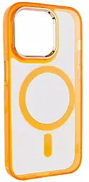 Чехол Epik Iris with MagSafe для Apple iPhone 13 Pro Orange - миниатюра 2 Чехол Epik Iris with MagSafe для Apple iPhone 13 Pro Orange - миниатюра 2