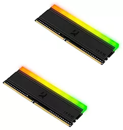 Оперативна пам'ять GooDRam 16 GB (2x8GB) DDR4 3600 Iridium RGB Black (IRG-36D4L18S/16GDC)