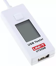 USB тестер UNI-T UT658B (ток, емкость, напряжение) c кабелем - миниатюра 2