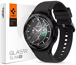Защитное стекло Spigen для Samsung Galaxy Watch 4 Classic (46mm) GLAS.tR Slim, 3шт (AGL03842)