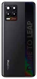 Задняя крышка корпуса Realme 8 со стеклом камеры Original Cyber Black