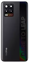 Задняя крышка корпуса Realme 8 со стеклом камеры Original Cyber Black - фото Задняя крышка корпуса Realme 8 со стеклом камеры Original Cyber Black