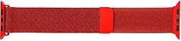 Ремінець ArmorStandart Milanese Loop Band для Apple Watch 42mm/44mm/45mm/49mm Red (ARM54390)