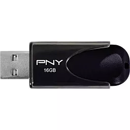Флешка PNY 16GB Attache4 USB 2.0 (FD16GATT4-EF) Black