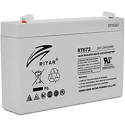 Акумуляторна батарея Ritar 6V 7.2Ah (RT672)