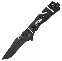 Нож SOG Trident Elite Black Blade (TF102-CP)