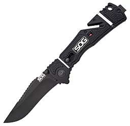 Нож SOG Trident Elite Black Blade (TF102-CP) - фото Нож SOG Trident Elite Black Blade (TF102-CP)