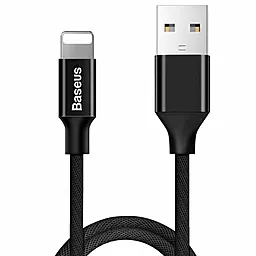 Кабель Baseus Yiven USB-A - Lightning 10w 1.2м cable Black (CALYW-01) - фото Кабель Baseus Yiven USB-A - Lightning 10w 1.2м cable Black (CALYW-01)