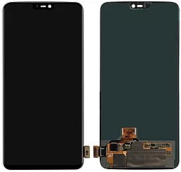 Дисплей OnePlus 6 (A6000, A6003) с тачскрином, (OLED), Black