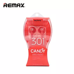 Наушники Remax Candy RM-301 Red - миниатюра 3