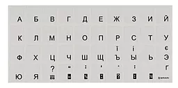 Наклейка на клавиатуру Nichosi черная (STBRTRBLACK)