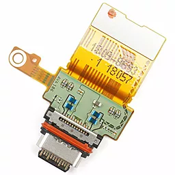 Нижняя плата Sony Xperia XZ2 Compact H8314 / H8324 с разъемом зарядки Original - фото Нижняя плата Sony Xperia XZ2 Compact H8314 / H8324 с разъемом зарядки Original