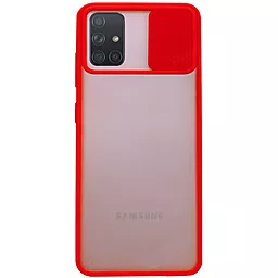 Чехол Epik Camshield matte Samsung A515 Galaxy A51  Red