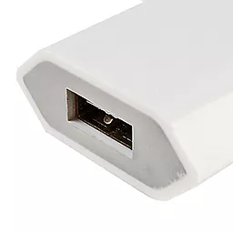 Сетевое зарядное устройство Apple Home Charger 1a OEM High copy white - миниатюра 2