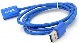 Кабель (шлейф) iKaku KSC-753 USB 3.0 AM/AF 1.2м синий - фото Кабель (шлейф) iKaku KSC-753 USB 3.0 AM/AF 1.2м синий