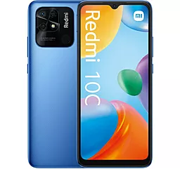Мобільний телефон Xiaomi Redmi 10C 4/128GB NFC Ocean Blue - фото Мобільний телефон Xiaomi Redmi 10C 4/128GB NFC Ocean Blue