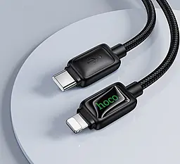 Кабель Hoco U146 USB Type-C - Lightning 30w 3a 1.2м cable Black - миниатюра 8